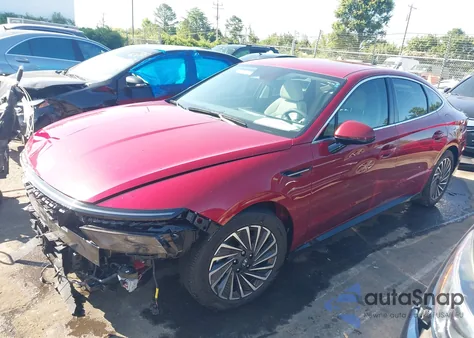 2024 Hyundai Sonata Hybrid Sel из США, поврежденный, VIN KMHL34JJ7RA099678